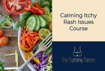 calming itchy rashes course