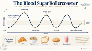 Blood sugar rollercoaster